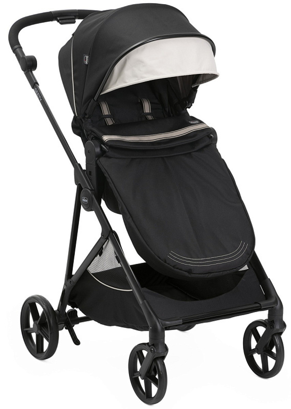 Коляска Chicco Seety 2 в 1 Etna Black
