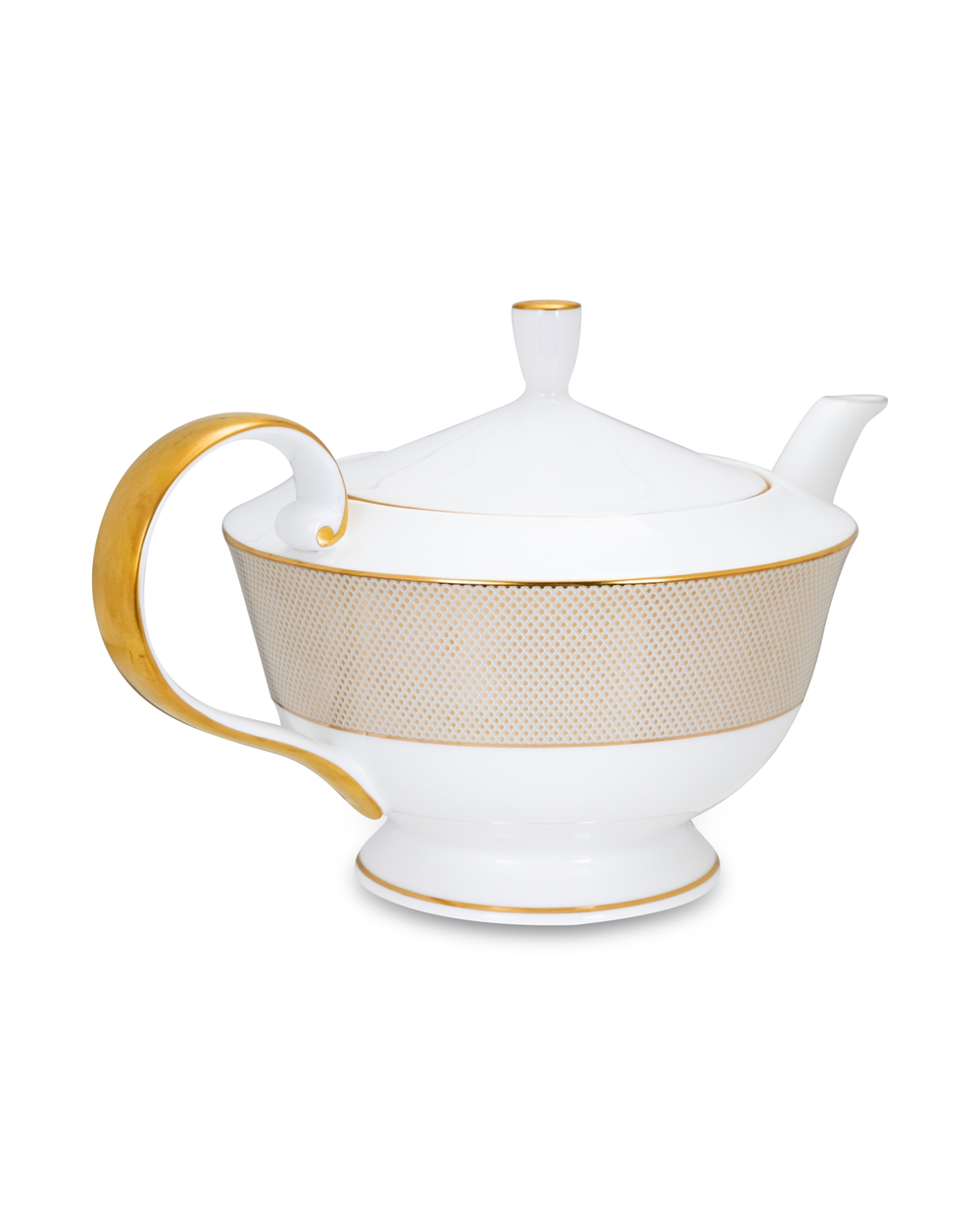 Сервиз чайный 21 предмет на 6 персон Narumi Золотой алмаз