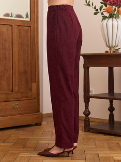 Брюки классические вельветовые