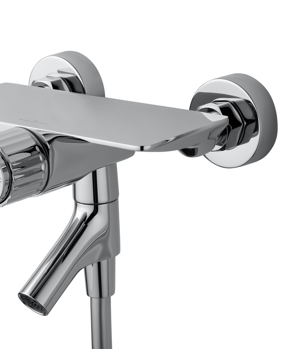 Смеситель для ванны с душем WONZON & WOGHAND CLICK, Хром (WW-FE05L221-CR)