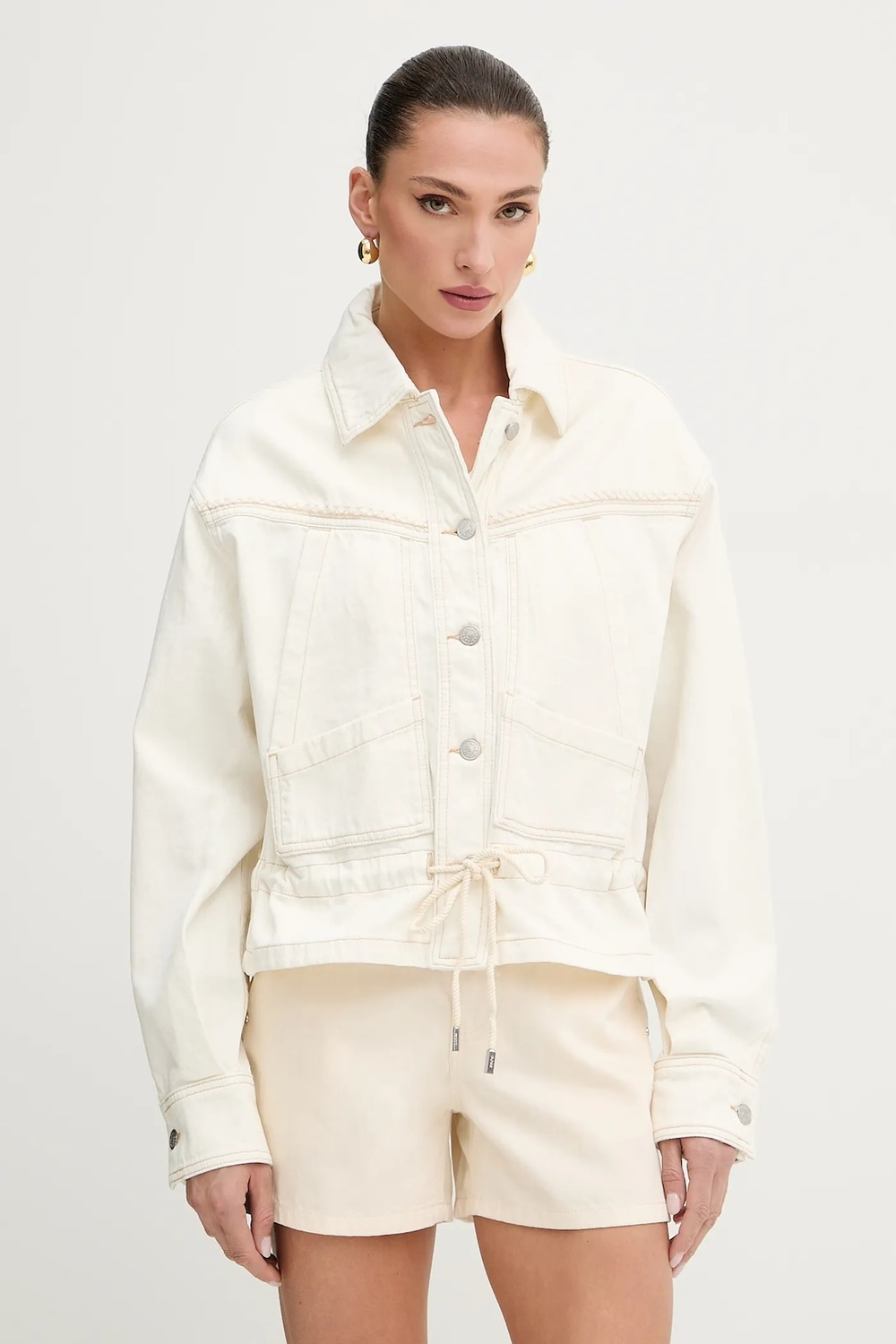 Куртка джинсовая женская BOSS C_DENIM JACKET 4.0