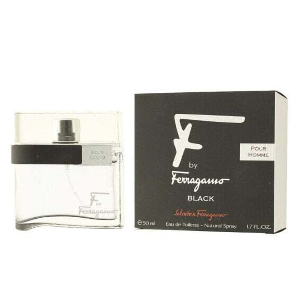 Мужская парфюмерия Мужская парфюмерия Salvatore Ferragamo EDT F By Ferragamo Black 50 ml