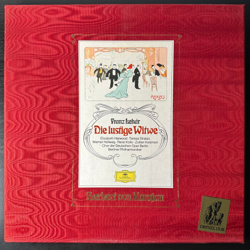 Легар - Веселая вдова 2LP (Германия 1973г.)