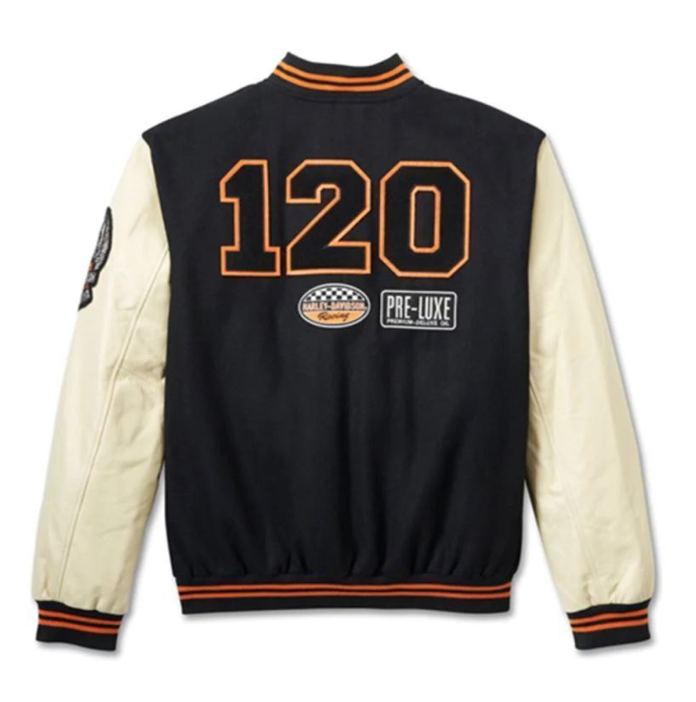 Бомбер Men's 120th Anniversary Varsity Jacket Harley-Davidson
