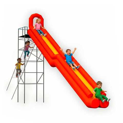 Водные горки на металлической опоре