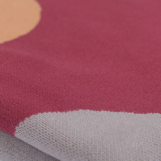 Плед из хлопка с авторским принтом из коллекции freak fruit, 130х180 см