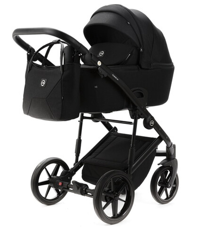 Детская коляска Adamex Mobi New 3 в 1 MN-TK53 ЧЕРНЫЙ