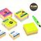 Pad 250 Fluo coloured mini adhesive notes 50 x 50 mm