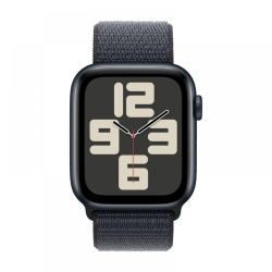 Часы Apple Watch SE 2 (2024) 44mm Midnight Aluminium Case, Sport Loop (Ink)
