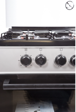 Плита комбинированная Vesta VALENCIA VGE 50 10-E Серый Ех