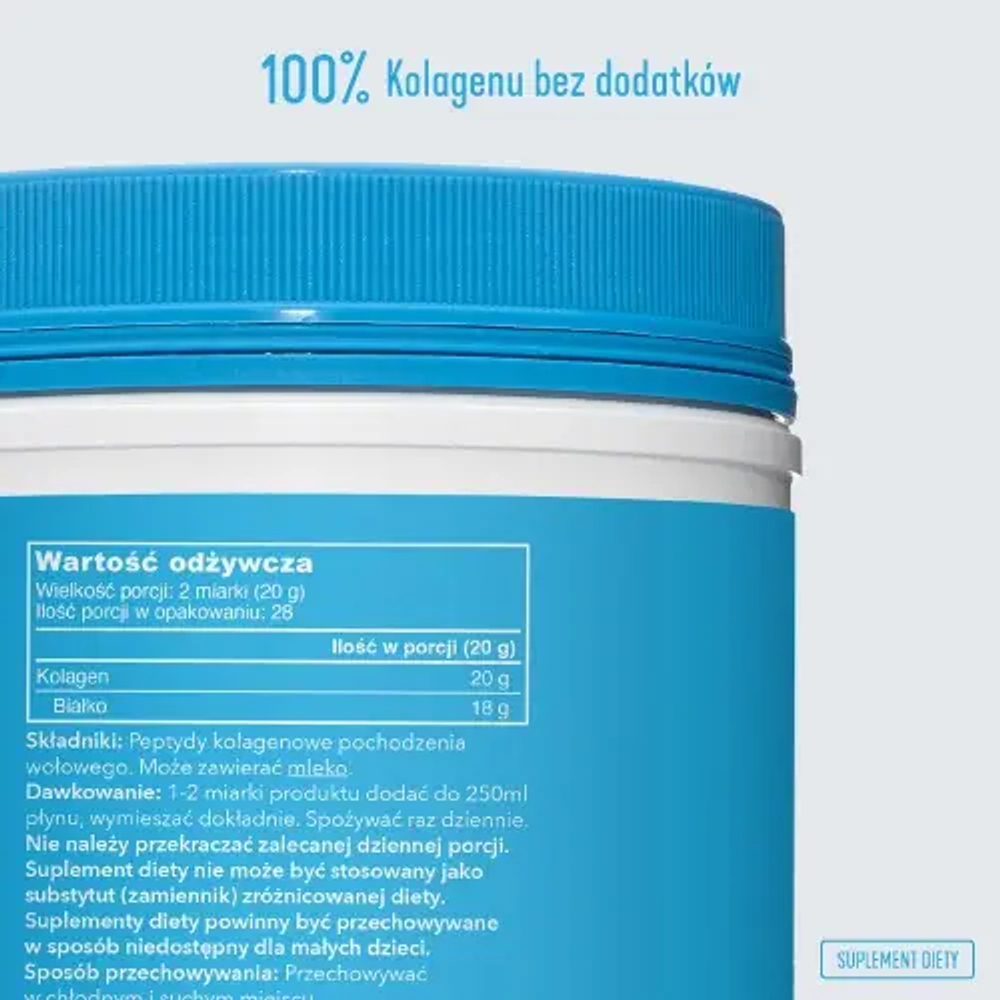 Vital Proteins Colagen Peptides Питьевой коллаген - нейтральный вкус, пищевая добавка, 567 г