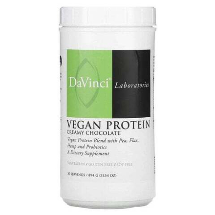 Растительный протеин Vegan Protein, Creamy Chocolate, 31.54 oz (894 g)
