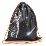 Сумка д/сменной обуви цветная, ткань, дизайн 420/340 "Астронавт 2023" (Пчелка)