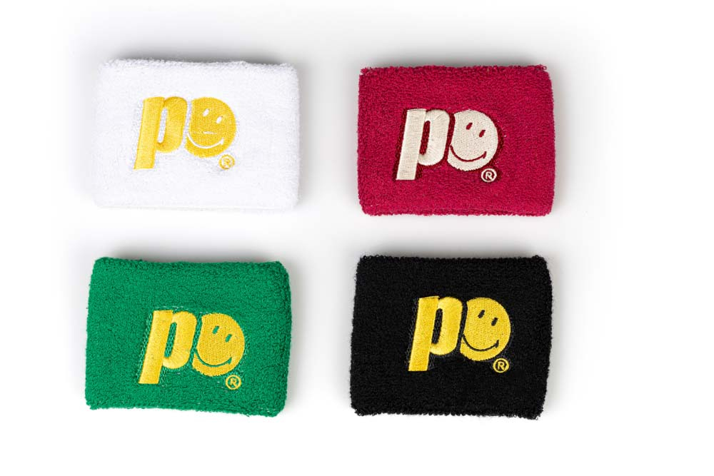 Теннисные напульсники PRINCE X SMILEY WRISTBANDS BK S