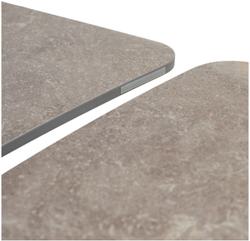 Стол ALATRI 120 MATT LATTE STONE SOLID CERAMIC / TAUPE, ®DISAUR