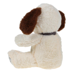 Собака с бантом и вышивкой "DOG" 20x33x25см. (Hand)