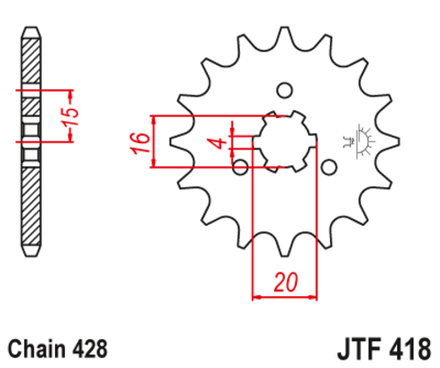 Звезда JTF418.13