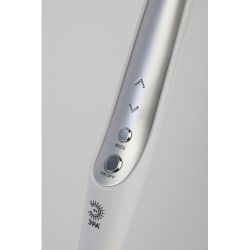 Настольный светильник ЭРА NLED-496-12W-S светодиодный на струбцине серебро