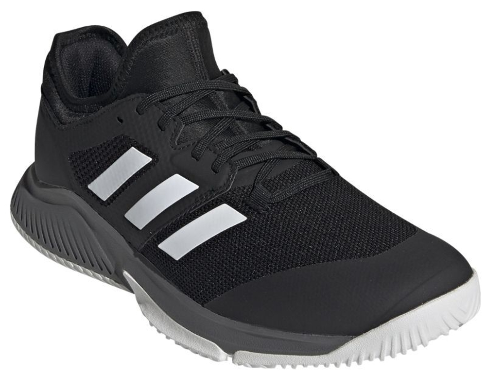 Мужские кроссовки теннисные Adidas Court Team Bounce M - core black/cloud white/grey four
