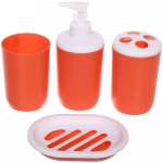 Набор для ванной из 4-х предметов «Камелия»