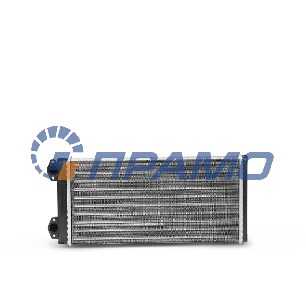 ЛР6430-8101060 (ПРАМО) Радиатор отопителя для МАЗ 6430/5440 Евро3, MAN L2000 (93-) фл 90° ал