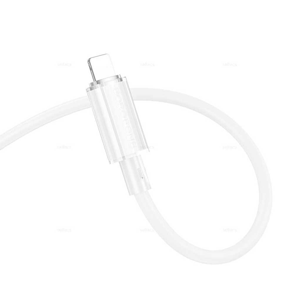 Кабель USB на Lightning Borofone BX112 (white)