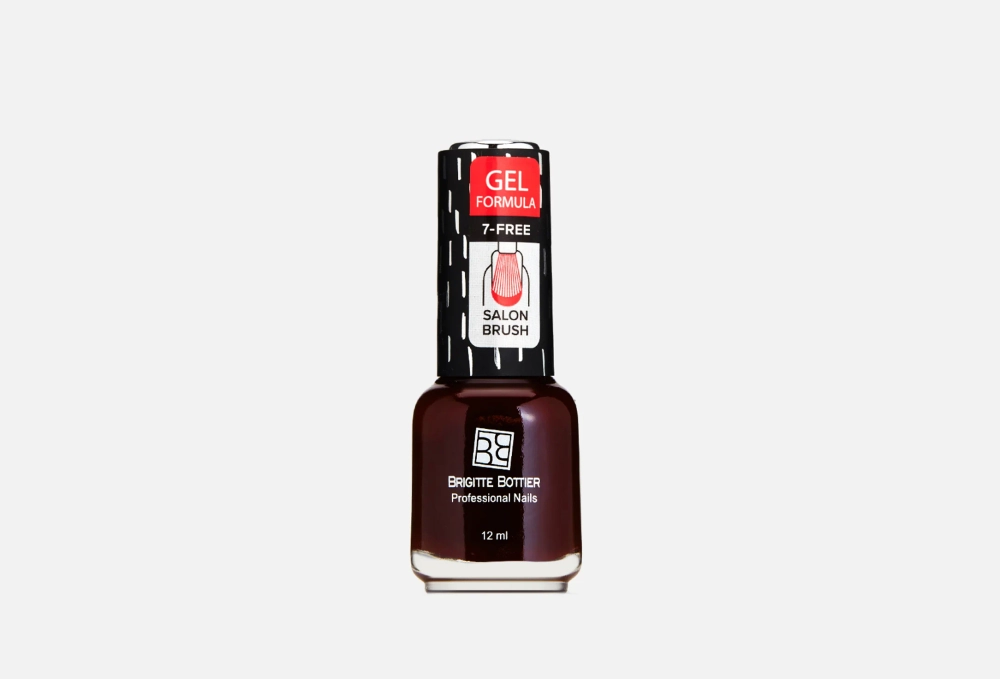 BRIGITTE BOTTIER Лак для ногтей GEL FORMULA тон 01 прозрачный, 057