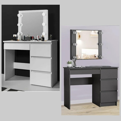 Стол косметический Аванта с зеркалом с подсветкой