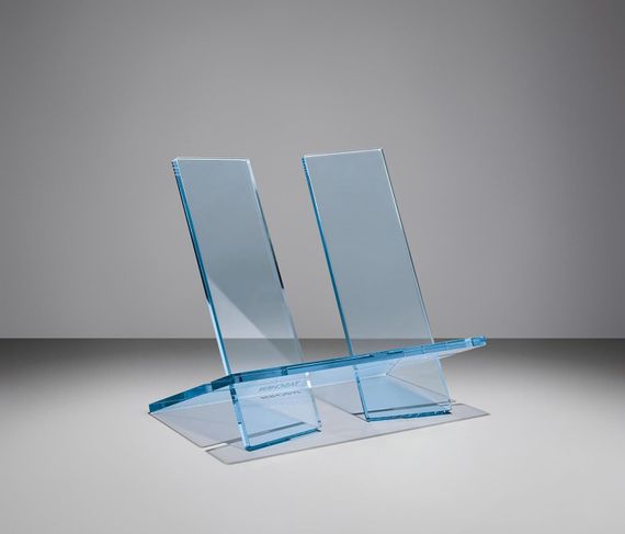 Bookstand. Large. Aqua Blue