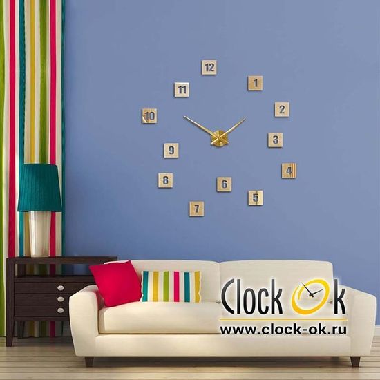 Настенные 3D часы Mix