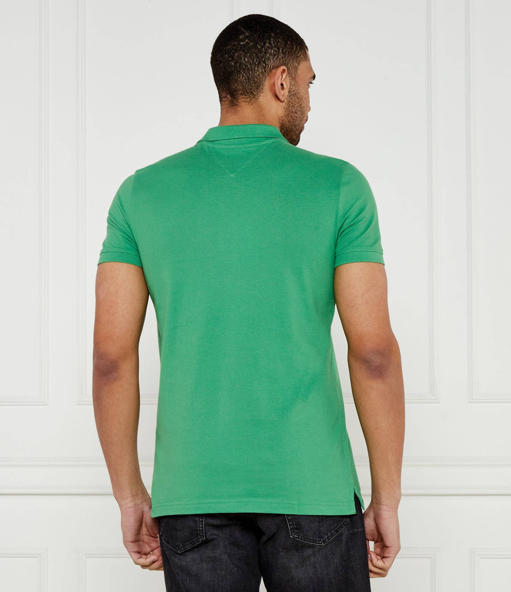 Поло Tommy Jeans - зеленый(DM0DM20676)