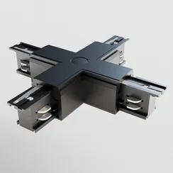 Коннектор Х-образный Trinity черный Technical tra005cx-31b