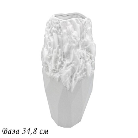 Lenardi 135-052 Ваза 34,8см ЭФИОПИЯ в под.уп.(х4)Фарфор