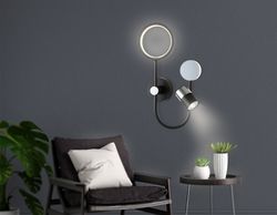 Ambrella Настенный светодиодный светильник со сменной лампой LineTech FL51601