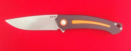 Складной нож MKM "ARVENIS" MKM/FX01 MG OR c клинком из стали Böhler M390 Microclean®, рукоять G10