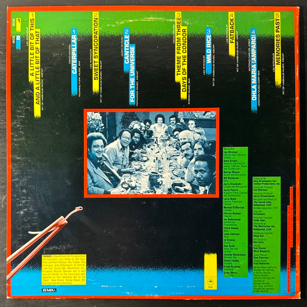 Lee Ritenour ‎– First Course (США 1976г.)