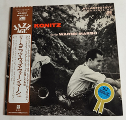 Винтажная виниловая пластинка LP Lee Konitz and Warne Marsh Lee Konitz With Warne Marsh (Japan 1972) (Obi) Topsy