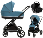 Коляска 3 в 1 Sweet Baby Cupola New + автокресло Premier Black Ocean Green