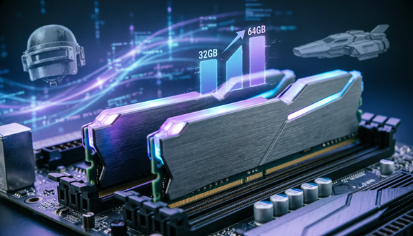 Зачем геймеру 64 ГБ ОЗУ в 2026? Тесты в Tarkov, Starfield + вкладки браузера Зачем геймеру 64 ГБ ОЗУ в 2026? Тесты в Tarkov, Starfield + вкладки браузера