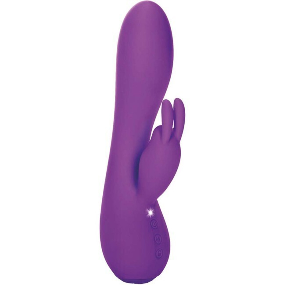 Перезаряжаемый вибромассажер IMPRESS Petite Rabbit фиолетовый (Цвет: фиолетовый)