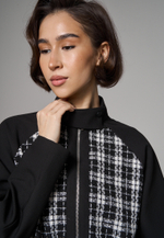 Бомбер удлиненный