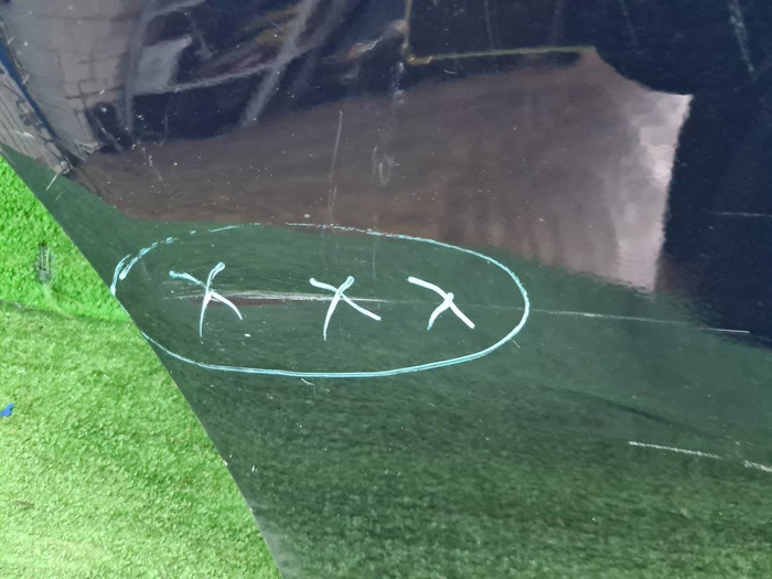 Дверь задняя правая Mercedes GLC C253 Coupe 16-23