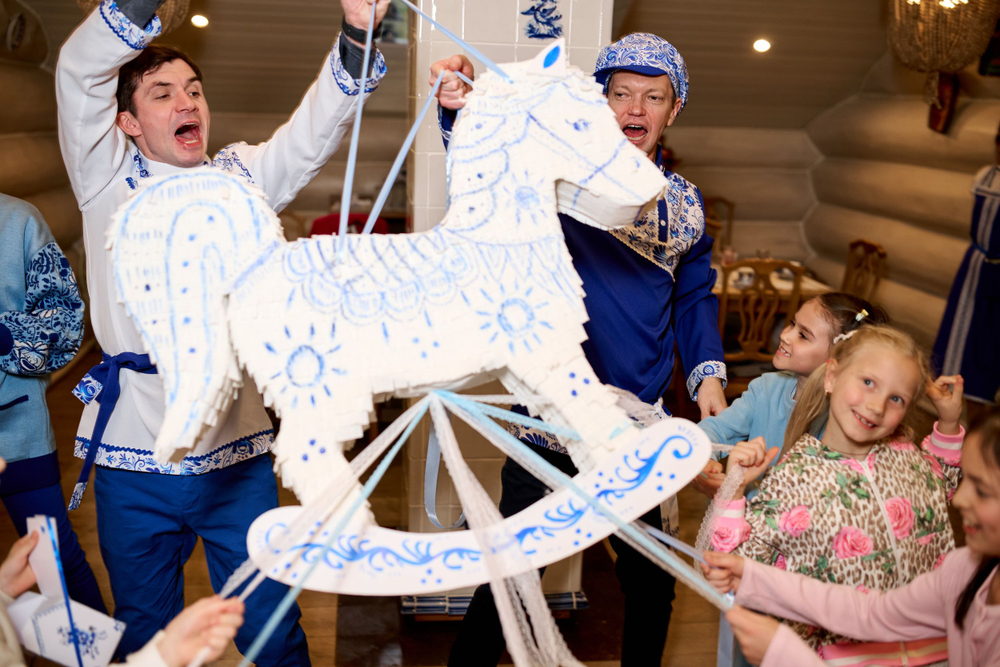 Праздник в стиле Гжель