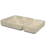 Набор органайзеров UNO (сет 2) в комплекте 5 штук цвет бежевый