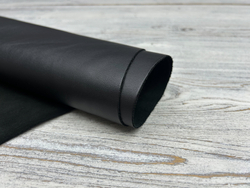 Кожа для сумок Наппа цв. Черный / Nappa Lux Nero, толщ. 1,3-1,5 мм