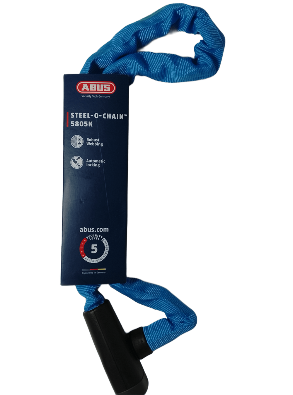Замок вело ABUS STEEL-O-CHAIN 5805K/75 BU