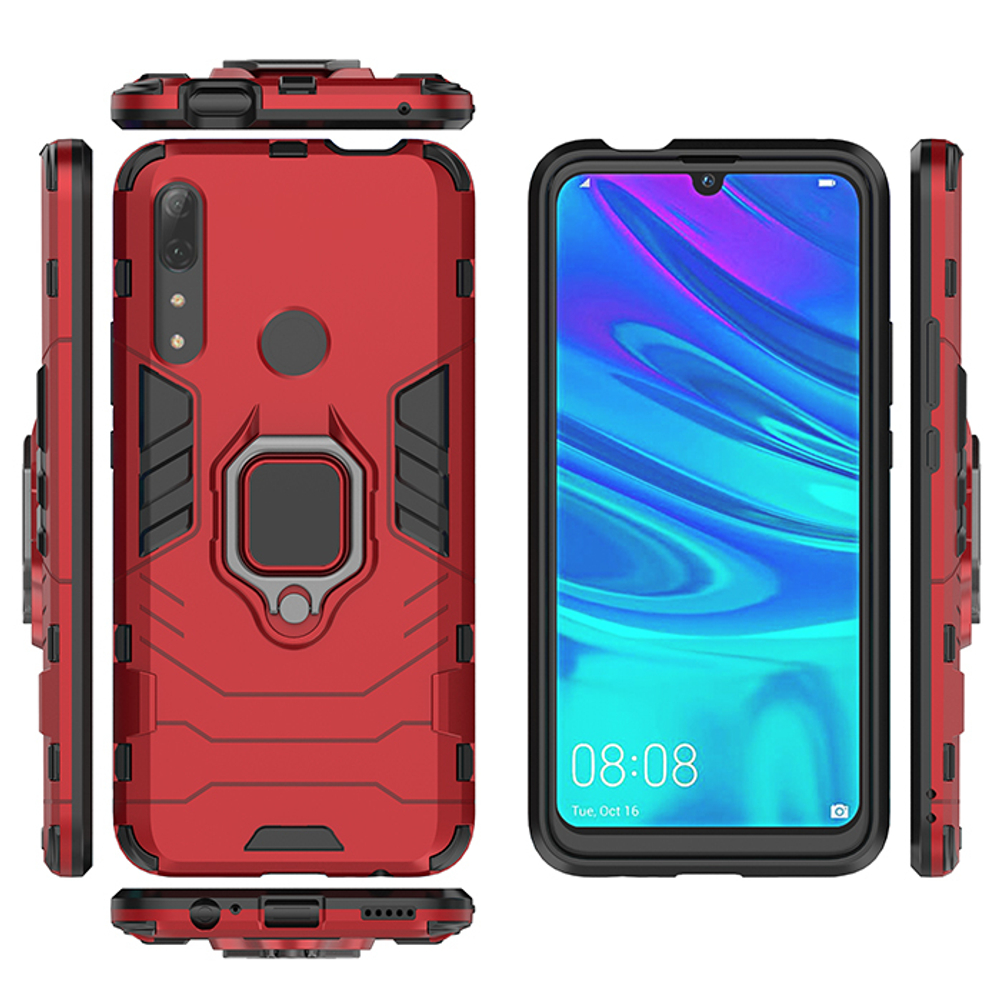 Противоударный чехол с кольцом Panther Case для Huawei P Smart Z