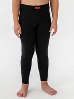 Кальсоны детские термо черный