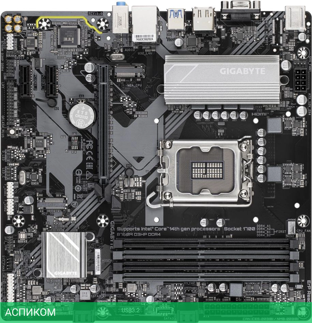 Материнская плата GigaByte B760M D3HP DDR4