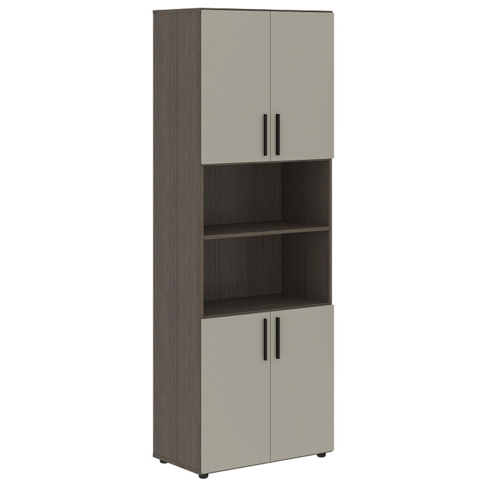 Шкаф с 2-мя комплектами глухих малых дверей VELION